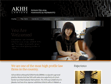 Tablet Screenshot of akhh.com